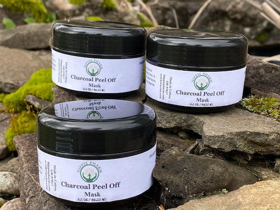 Activated Charcoal Peel-Off Facial Mask - 2oz - Deep Cleansing for Radiant Skin, Facial peel