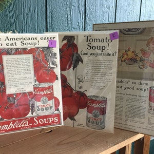 1925 and 1931 Vintage Campbell Soup Ads Vintage Ads 1920's Ads Magazine Ads Campbell Soup Vintage Campbell Soup image 5
