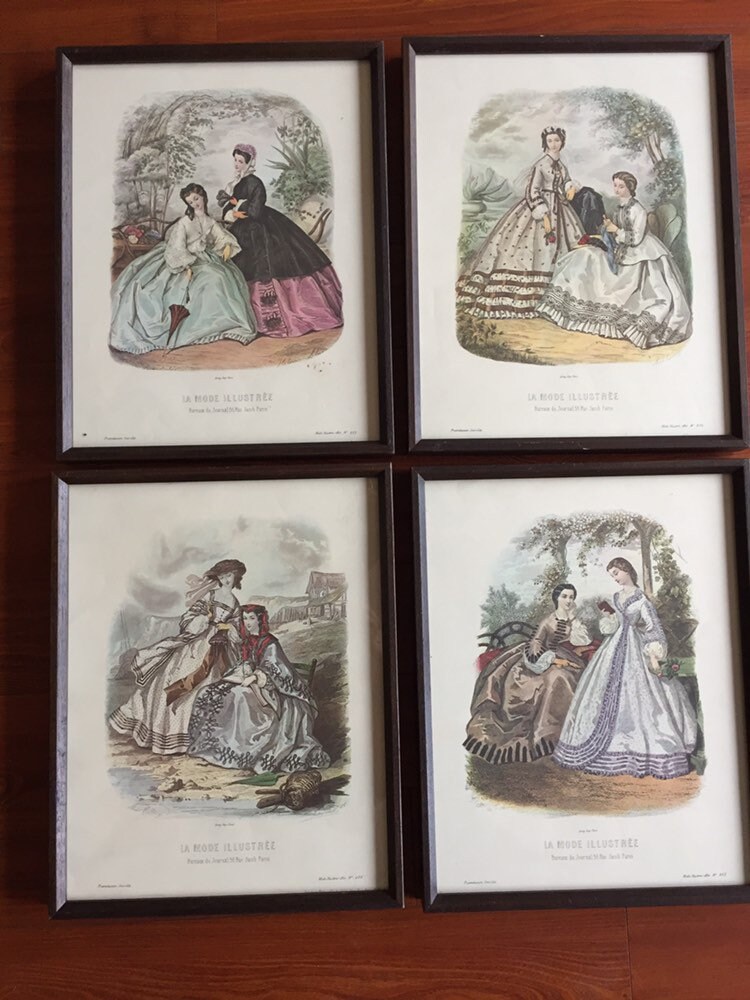 Revue Ancienne LA MODE ILLUSTREE 1913 Avec Gravure Couturier Falvary + Patron N10 - Occasion, Plus De 120 Ans