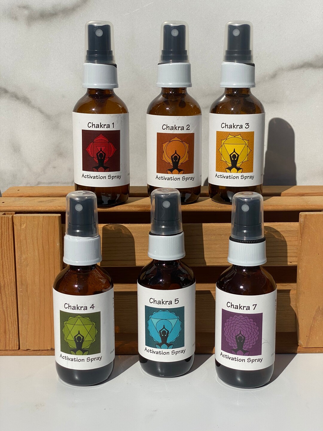 Chakra Activation Spray ,100% Natural Essential Oils - Etsy