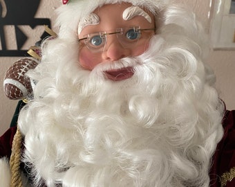 VTG 1998 Holiday Creations Animated 29” Mr. Santa Claus Animated