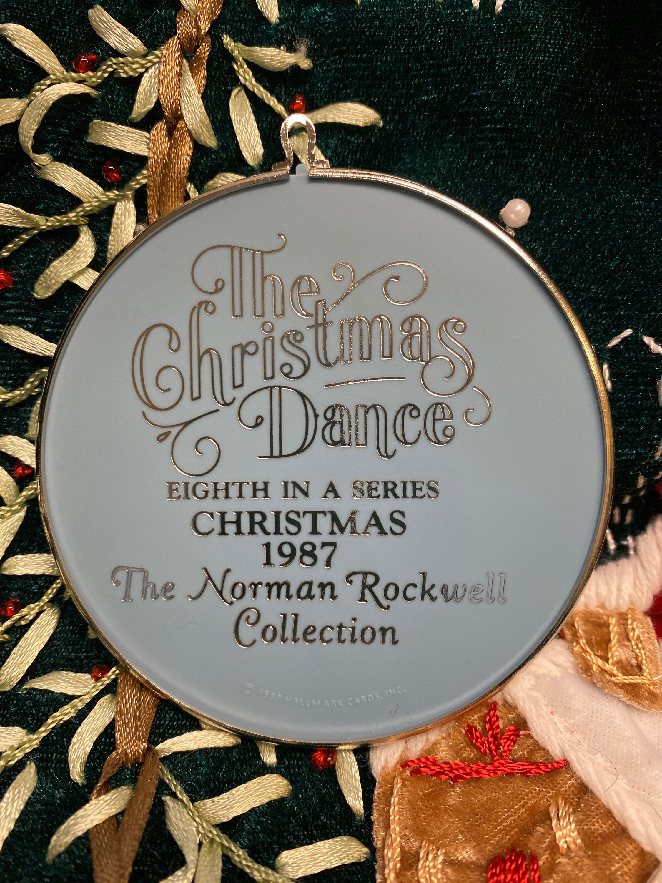 Norman Rockwell Christmas Ornaments Vintage Hallmark Etsy
