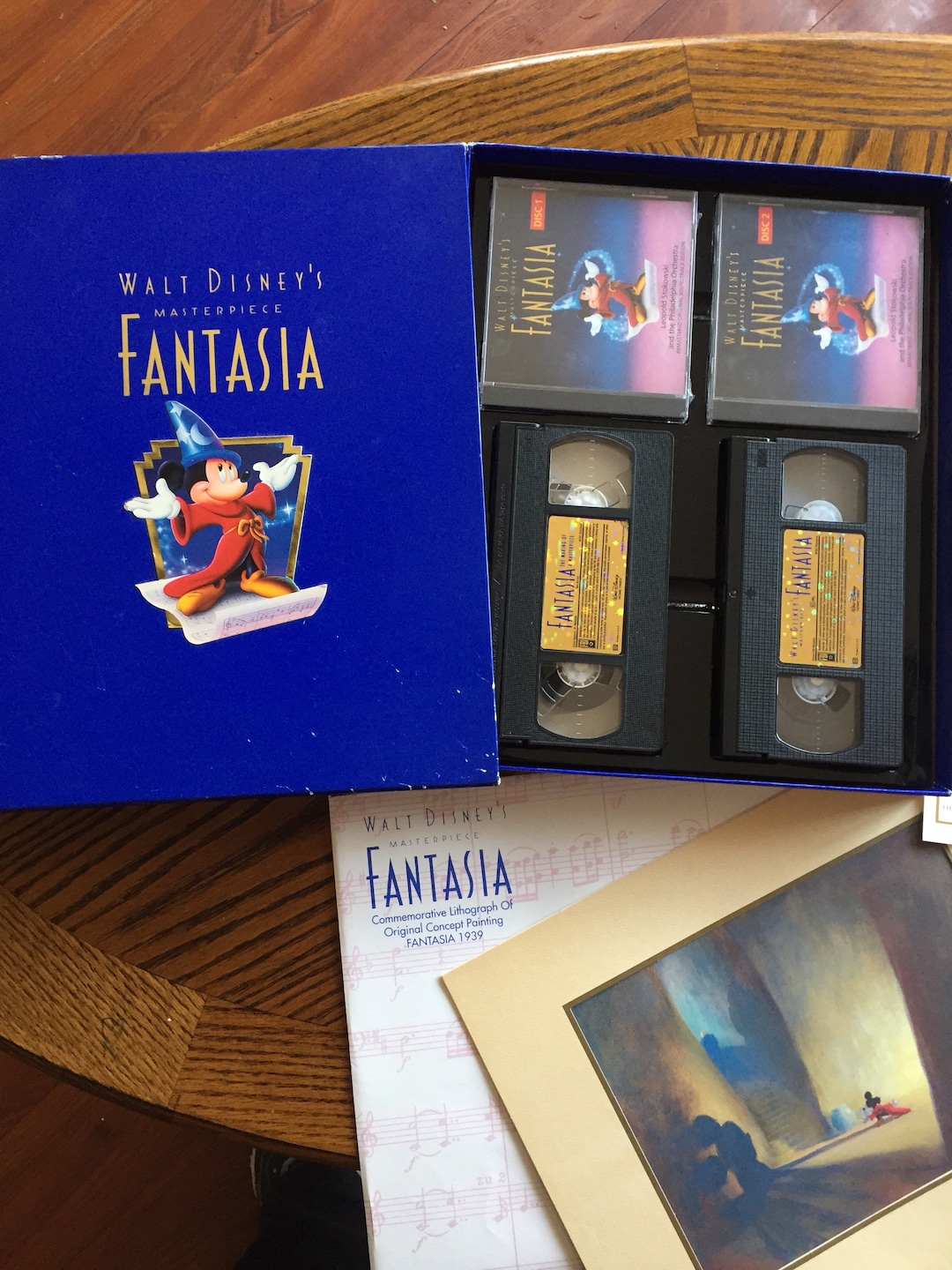 Walt Disney's Fantasia Deluxe Collector's Edition: 2-disc Set, VHS