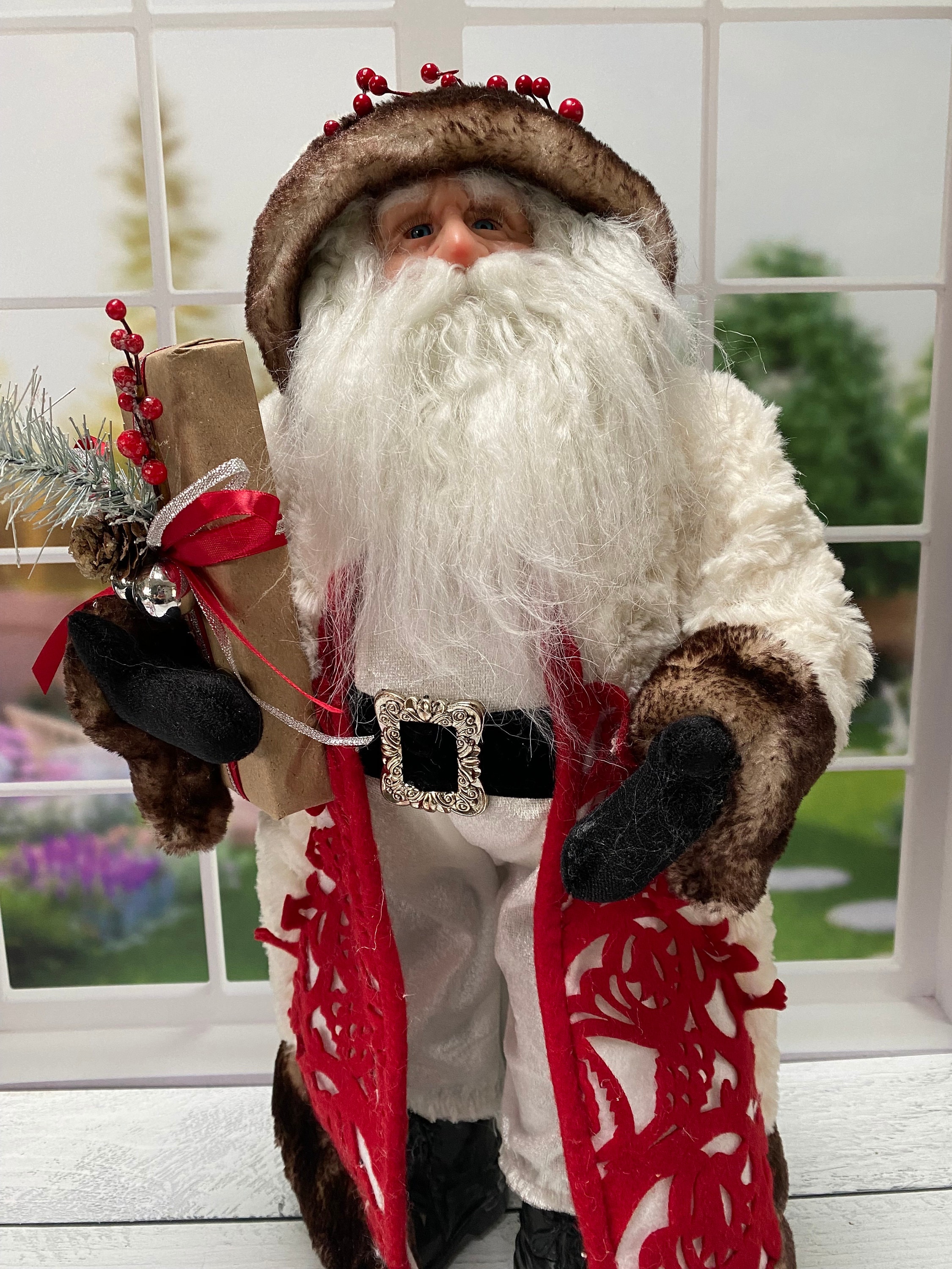 VTG Sleigh Hill Trading Co Santa Claus 18