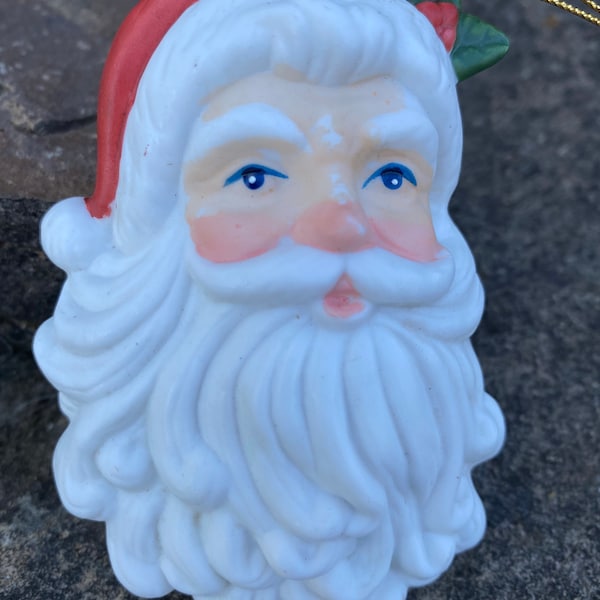 Ceramic Santa - Etsy