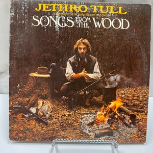Jethro Tull | Songs from the Wood Vintage LP Record 1977-G - Vinyl Collector Gift - Vintage Vinyl Records with Covers -
