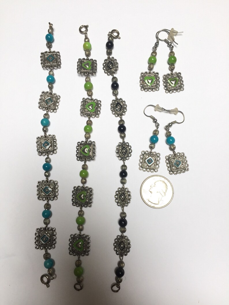 Western Wear Jewelry Sets Western Bracelet Western Earrings Etsy