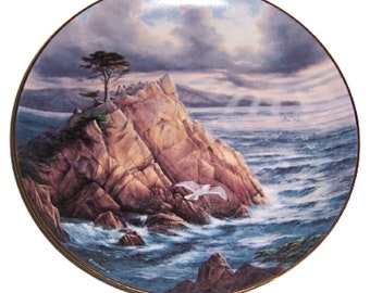 Danbury Mint After The Storm - Danbury Mint Collectible Plate  - Fine China Porcelain - Porcelain decorative Plates - Ocean Decor