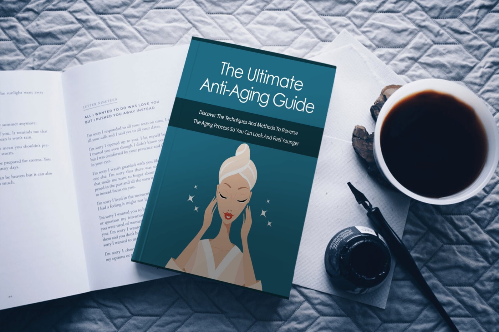 The Ultimate Anti-Aging Guide Ebook - Self-Care Book - Anti-Aging Skincare - Skin Health -  Health And Wellbeing