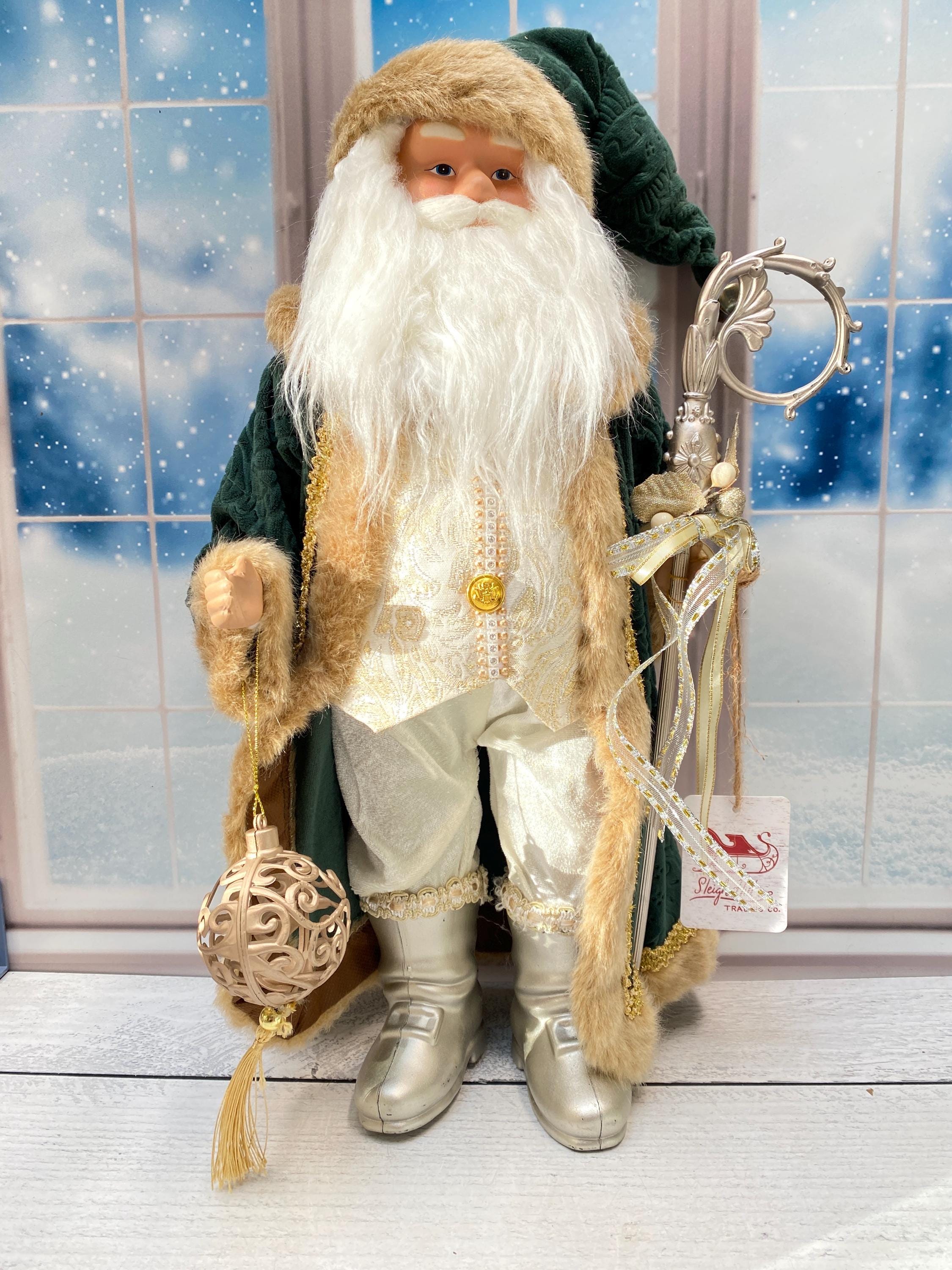 VTG Sleigh Hill Trading Co Santa Claus 18