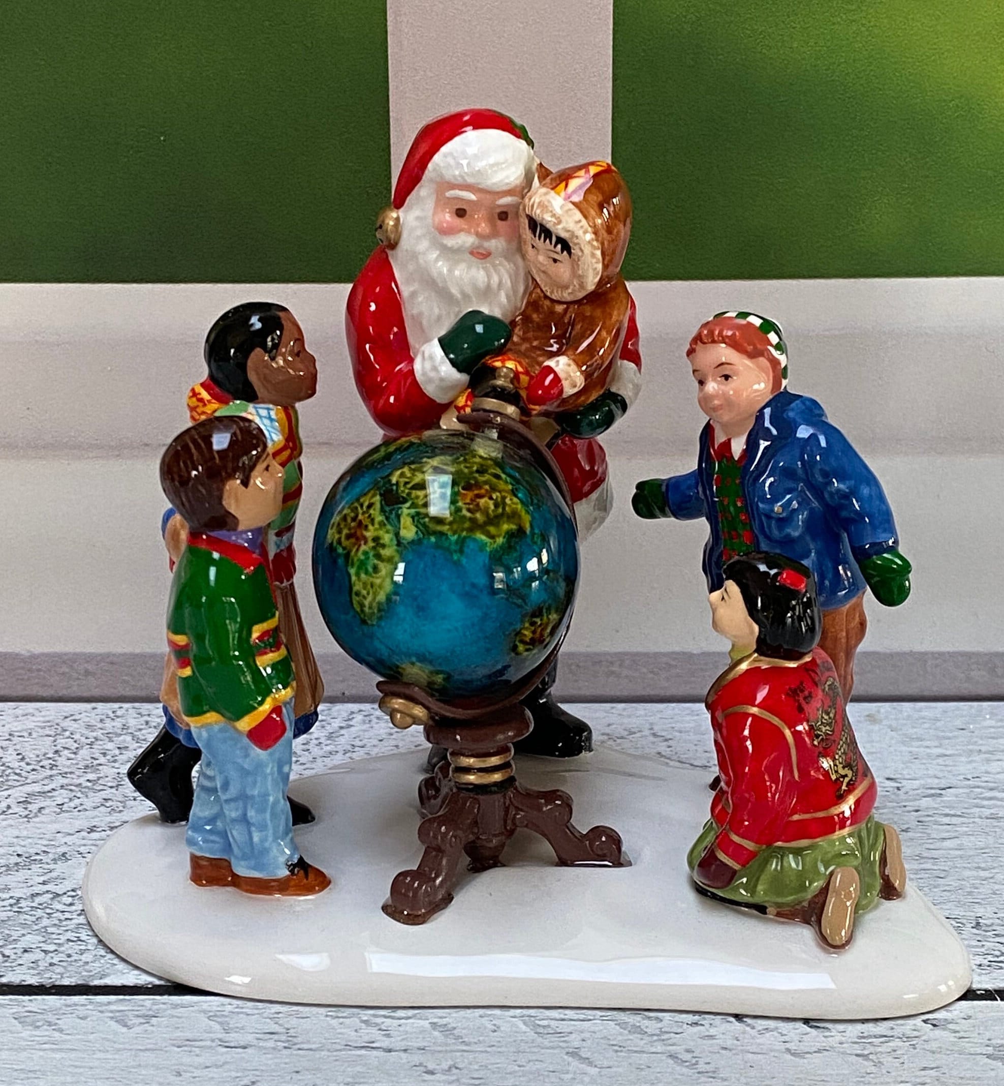 Dep56HeritageVillageCollection クリスマスオブジェ Dept 56 Santa Village - Etsy
