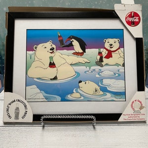 Coca Cola &quot;Your Coke, Sir&quot; First Serigraph Cel Limited Edition 1998