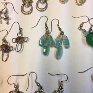 Assorted Dangling Earrings Beaded Fashion Stylish Glass - Etsy