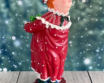 VTG Dept. 56 All Through The House  I Saw Mama Kissing Santa Claus 9332-7-B 1994