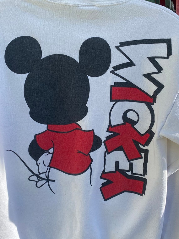 Mickey Mouse Sweater 90s - Mickey Mouse Sweatshir… - image 3