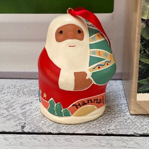 VTG IOB Hallmark Keepsake Ornament Jolly Santa Christmas Collection
