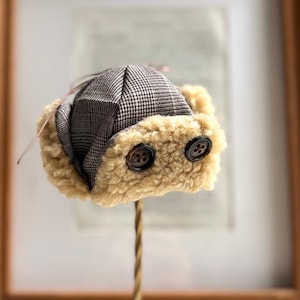 Bomber Hat for dolls, Aviator Hat for dolls, Blythe hat, Hat for Blythe, Blythe accessories, doll accessories, doll hat, handmade Doll hat