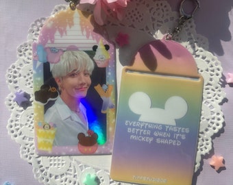 Kawaii Snacks Photocard Holder