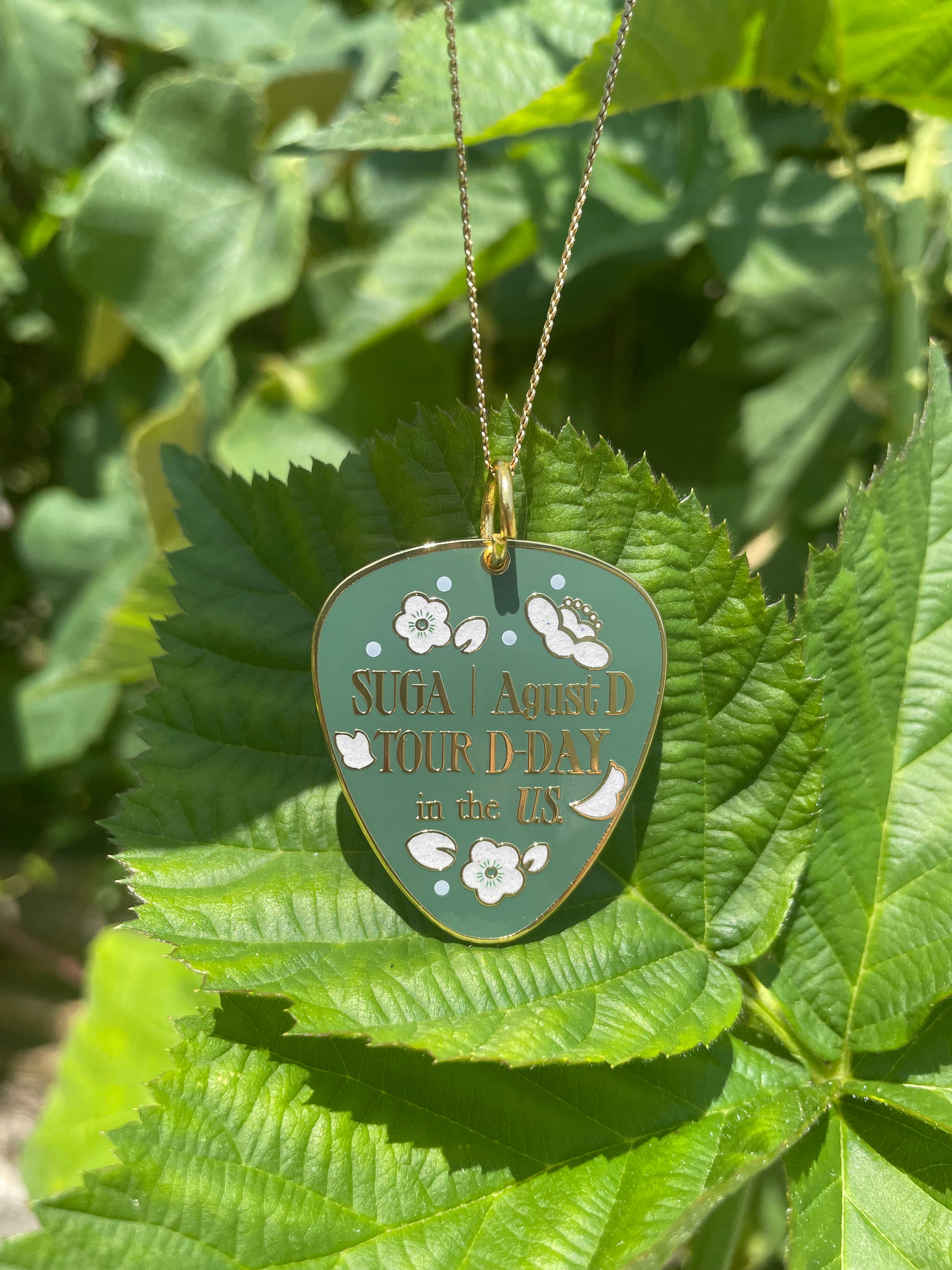 Bts Suga D Day Necklace - Etsy