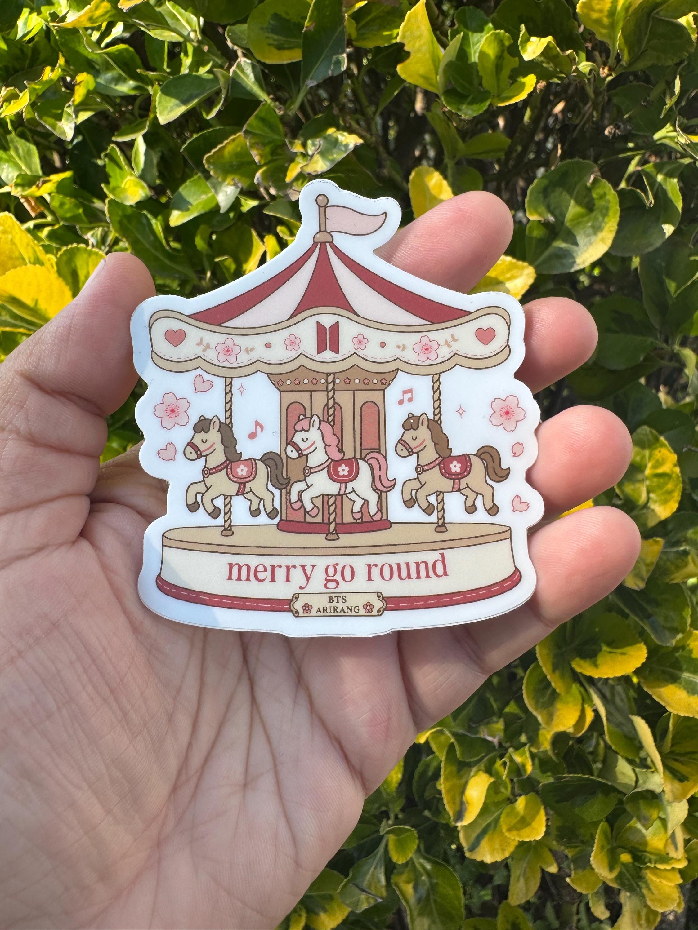 Merry Go Round Stickers - Etsy