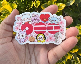 Arirang Kawaii Themed Sticker