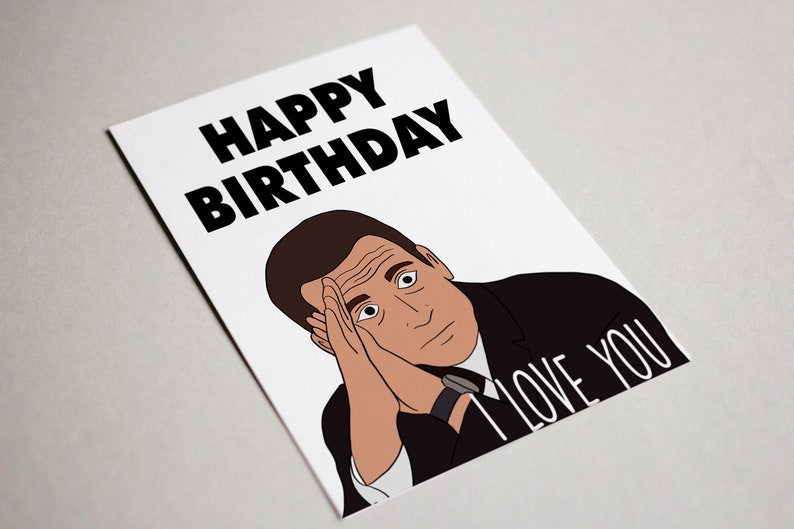 Michael Scott I'Ll Kill You // The Office Michael Scott | Etsy