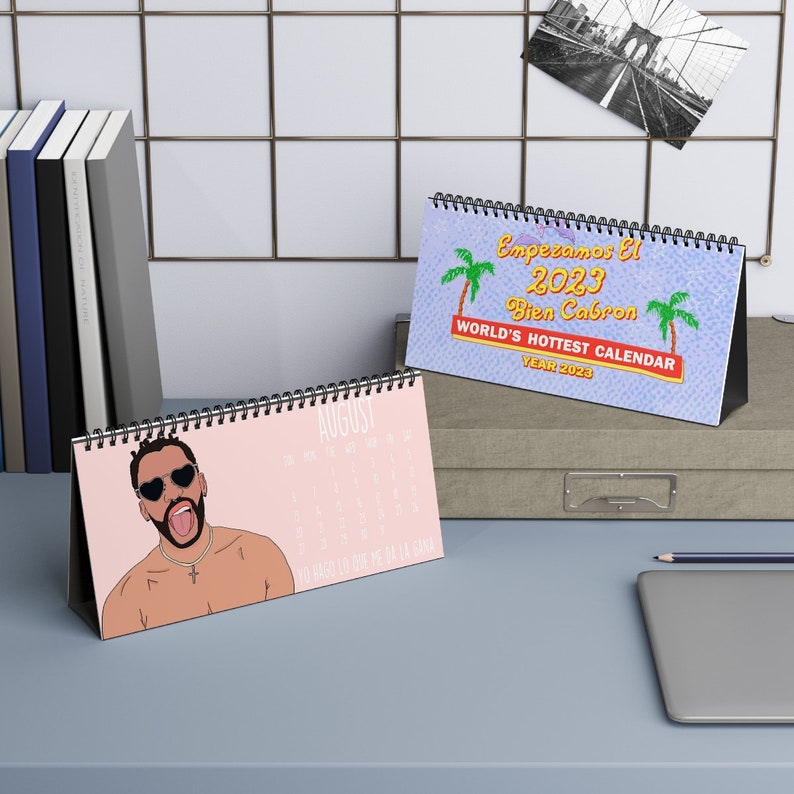 Bad Bunny Desk Calendar