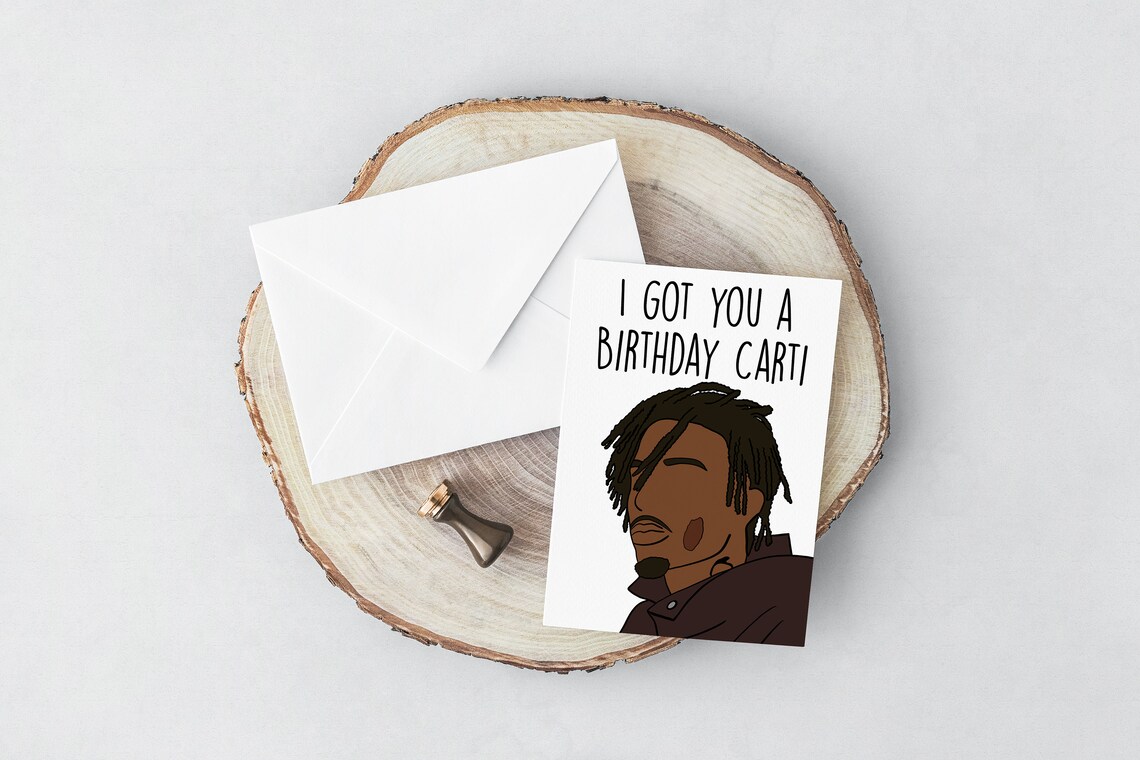 Playboi Carti Birthday Card - Etsy