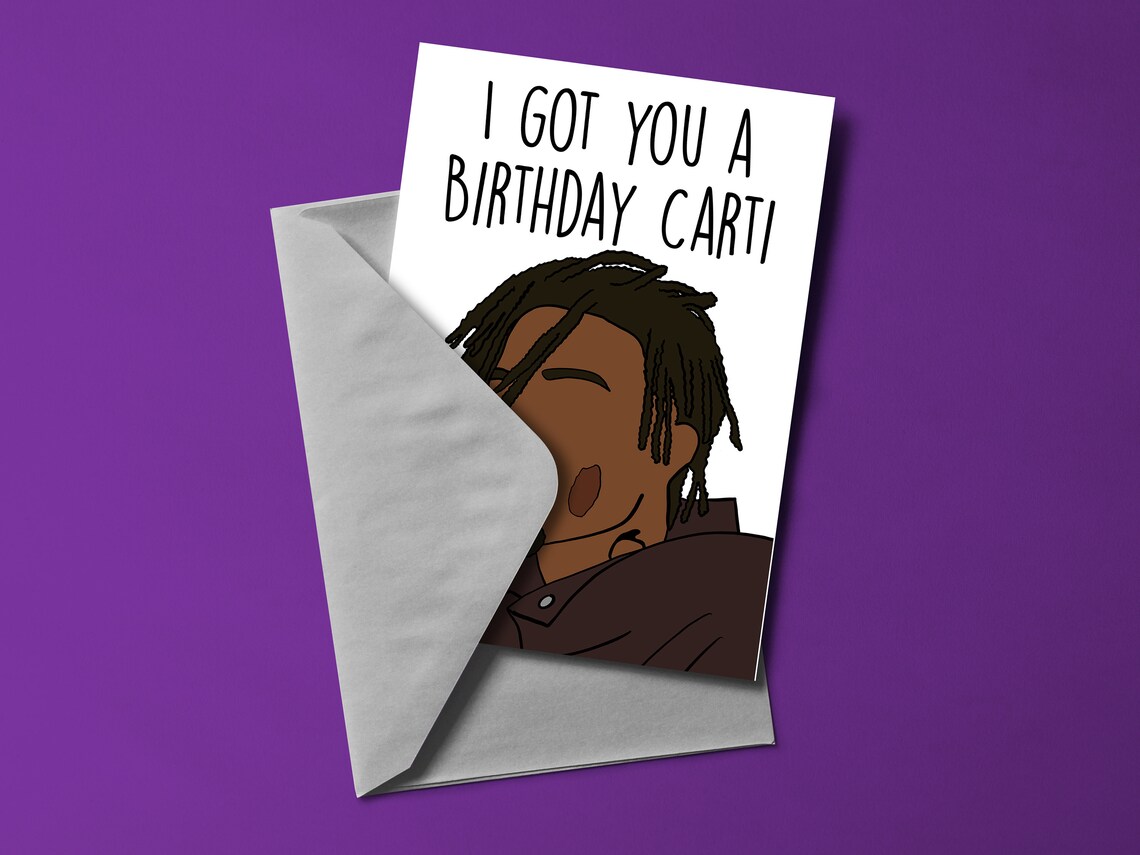 Playboi Carti Birthday Card - Etsy Australia