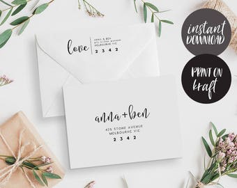 address template etsy