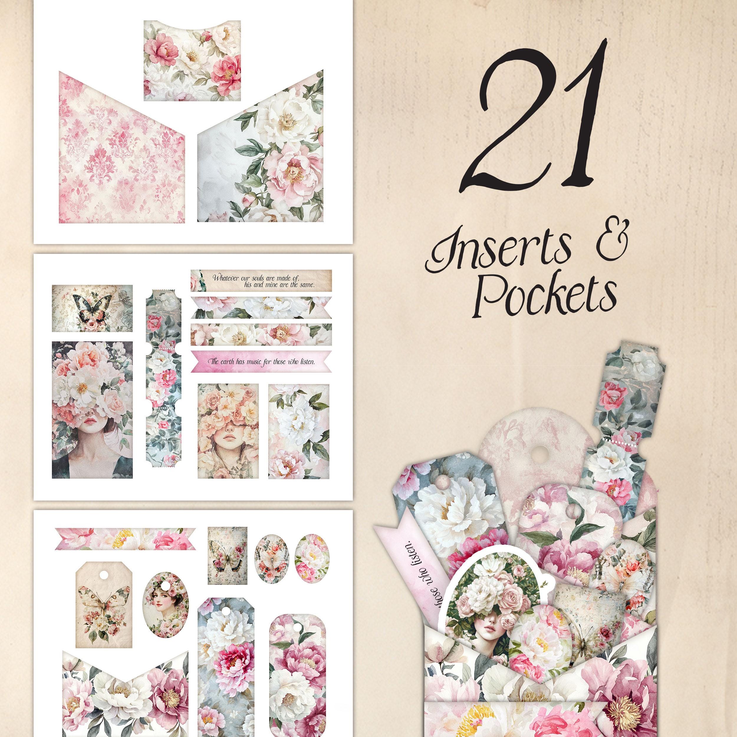 Loaded Tag Printable, Pink Vintage Shabby Chic Spring, Victorian ...