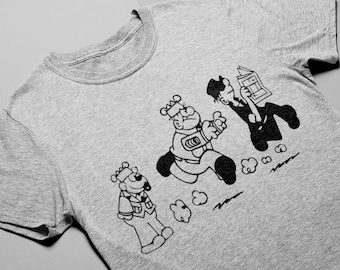 Cartoon Comic  t shirt men funny t shirt graphic t shirt men tees for men vintage tees mens retro t shirt men shirt gifts for men