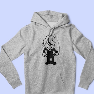 Hoodie Gray hooded sweatshirt hoodie for men gender neutral hoodie Empty Pockets mens sweatshirts womens sweatshirts