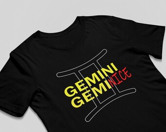 Astrology Shirt, Gemini Zodiac Shirt, Horoscope Gift, Birthday Gifts, Zodiac Signs Shirt, Astrology Gift, Horoscope Shirt