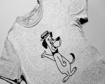Hommes t-shirt cool t-shirt hommes drôle graphique t-shirt hommes t-shirts pour hommes t-shirts vintage Huckleberry Hound hommes t-shirt hommes chemise cadeaux pour hommes