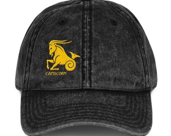 Capricorn Zodiac Gambler Hat Stylish Pretty Capricorn Hat for Sororities & Fraternities  main image 2