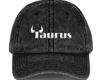 Chapeau du zodiaque taureau, chapeau de papa, casquettes de camionneur, casquette de baseball, zodiaque féminin, chapeaux pour femmes, chapeau snapback, chapeau réglable, casquette ajustée, chapeau unisexe