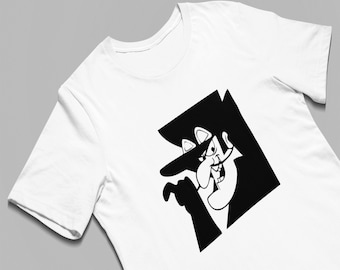 Hommes t-shirt cool t-shirt hommes drôle t-shirt graphique t-shirt hommes t-shirts pour hommes t-shirts vintage hommes Dick Dastardly t-shirt hommes chemise cadeaux pour hommes