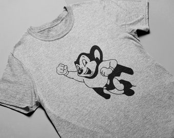 Homme t shirt cool t shirt hommes drôle t shirt graphique t shirt hommes tees pour hommes vintage tees hommes Mighty Mouset chemise homme chemise cadeaux pour hommes