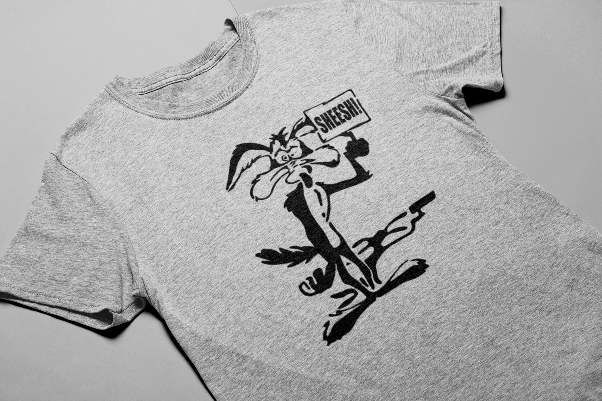 T Shirts Wile E. Coyote - Etsy
