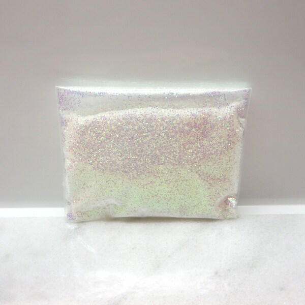 Extra Fine Iridescent Soft Purple Glitter | Soft Blue | 0.4 MM | Translucent | Tumbler | Nail Polish | Resin Jewelry | Slime | Shoes