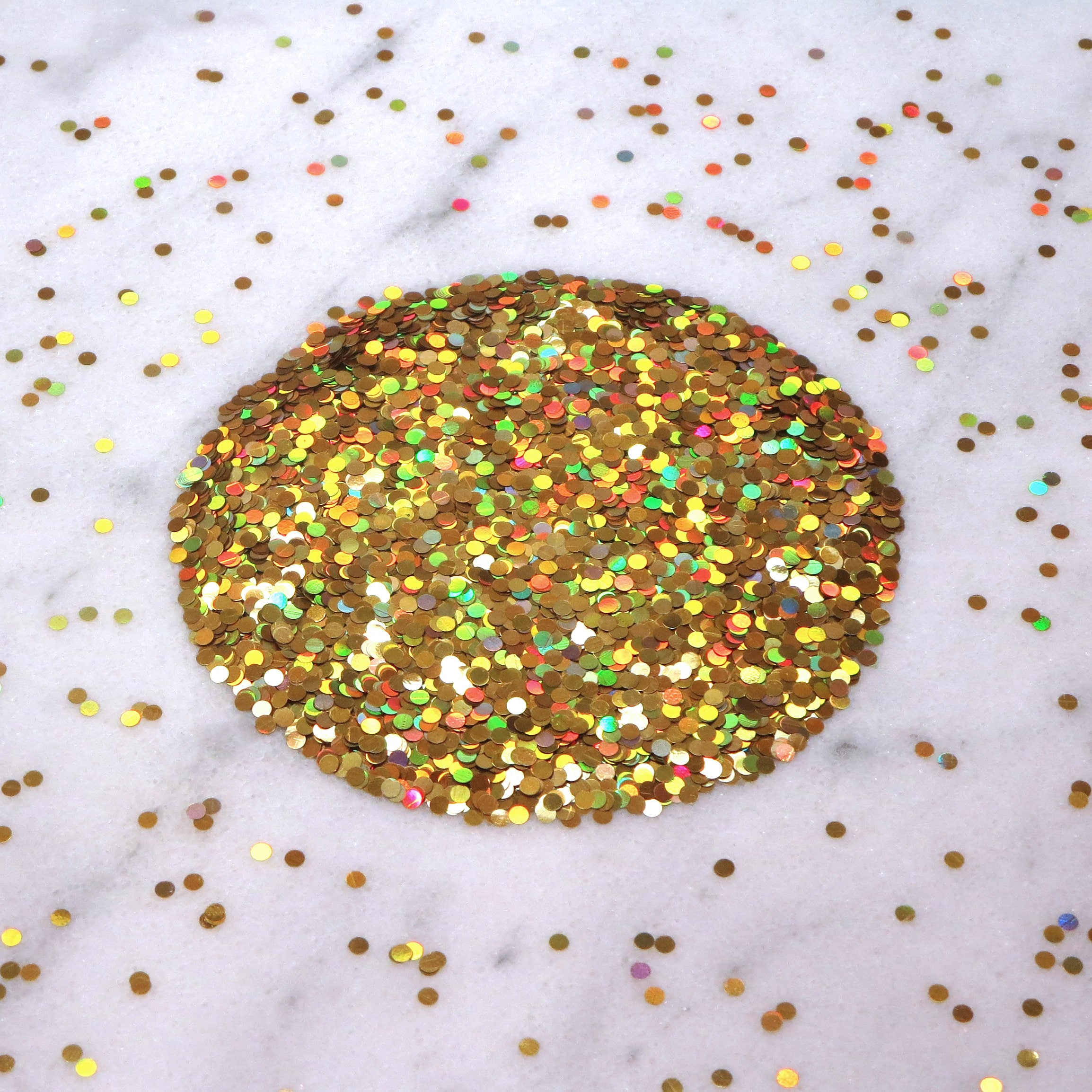 MULTI COLOR CIRCLE Sprinkles - Polymer Clay Sprinkles - Fake