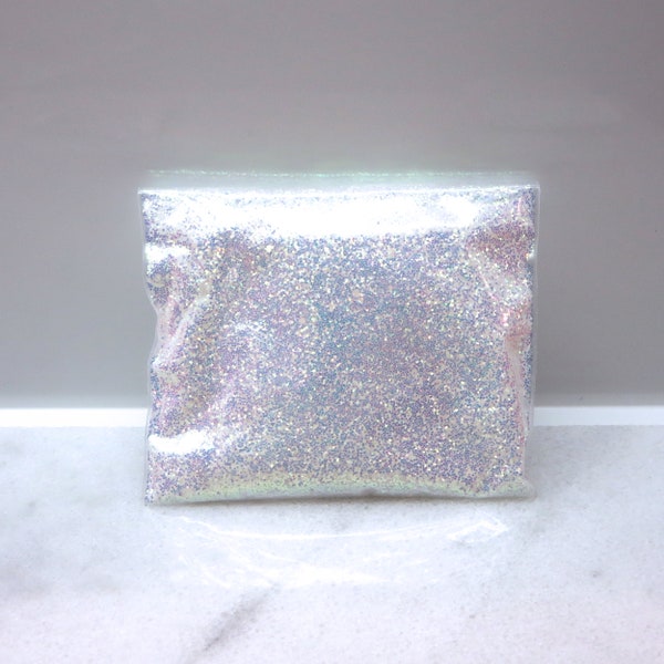 Extra Fine Iridescent Deluxe Soft Blue Glitter | Deluxe Soft Purple | 0.4 MM | Translucent | Tumbler | Nail Polish | Resin Jewelry | Slime