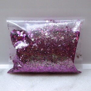 3-in-1 Small Color-Shifting Chameleon Chunky Mix | Nickel - Purple | 0.4 MM | 1MM | 2MM | Tumbler | Nail Art | Resin Jewelry