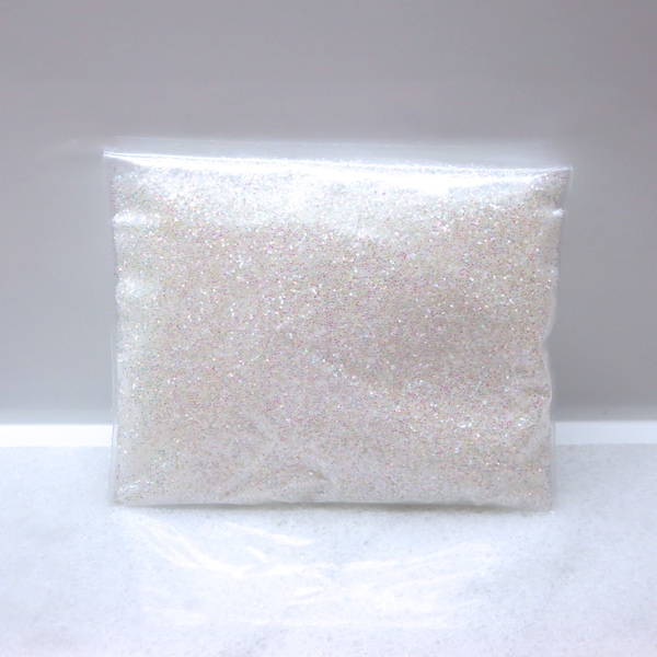 Extra Fine Iridescent Clear Rainbow Glitter | Unicorn Glitter | 0.4 MM | Polyester | Tumbler | Nail Polish | Resin Jewelry | Slime | Shoes