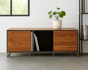IKEA BESTÅ Stahlgestell – Modernes Metall Untergestell für TV Board, Sideboard & Wohnzimmerschrank / Design industriale