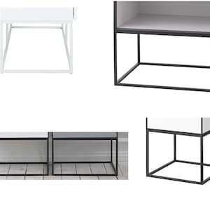 Handgefertigtes Stahlgestell für Möbel - Modernes Industriedesign