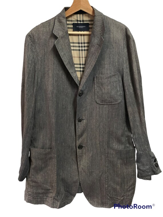 Vintage burberry hotsell blazer