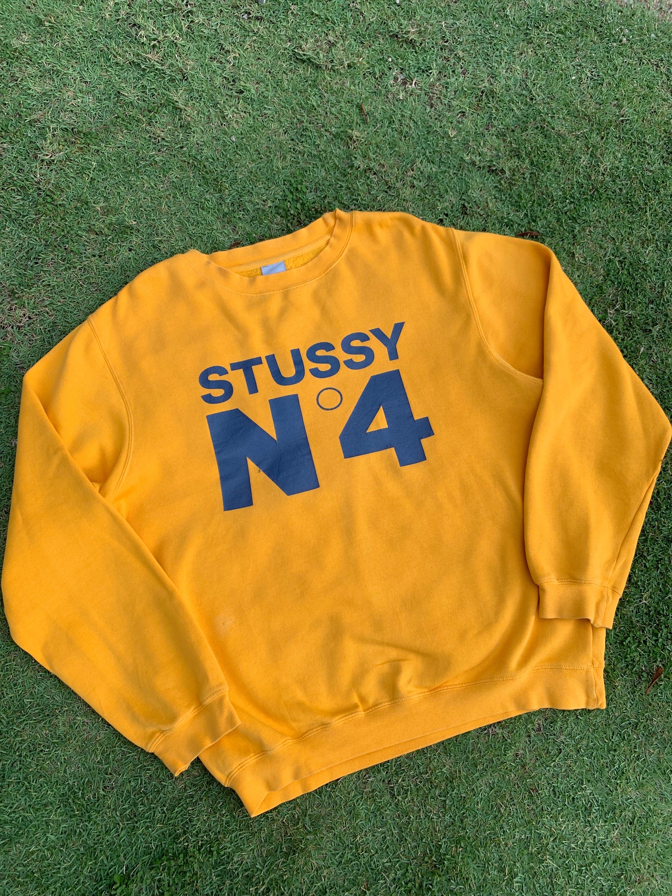 Stussy 'LV' N4 monogram hoodie (M) RARE – uniform.streetwear