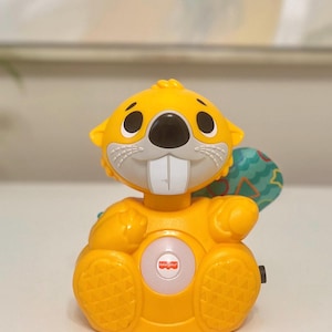 Switch Adapted Linkamals Boppin' Beaver Special Needs Accessible Play Occupational Therapy Lights Music Assistive Education Sensory